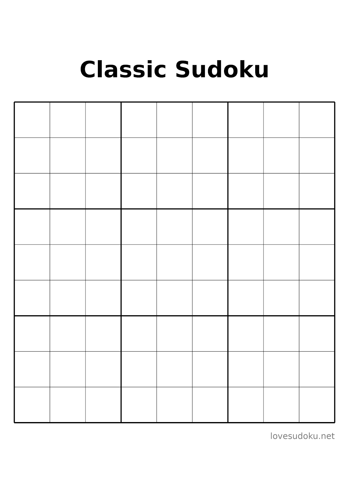 printable sudoku puzzles easy
